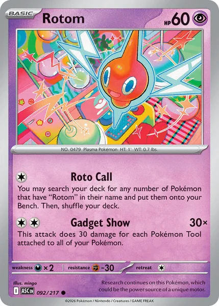 Rotom card image