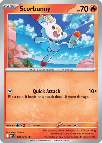 Scorbunny card image