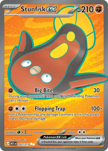 Stunfisk ex card image