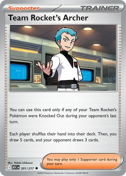 Team Rocket's Archer card image