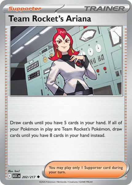 Team Rocket's Ariana card image