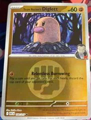 Team Rocket's Diglett card image