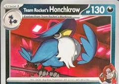 Team Rocket's Honchkrow card image