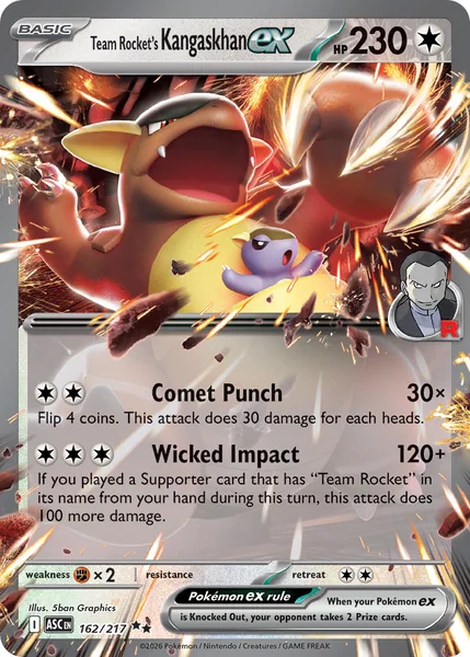 Team Rocket's Kangaskhan ex card image