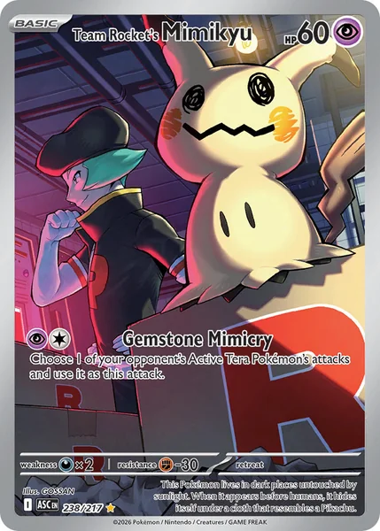 Team Rocket's Mimikyu card image