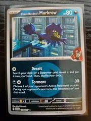 Team Rocket's Murkrow card image