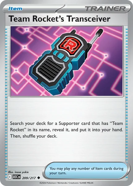Team Rocket's Transceiver card image