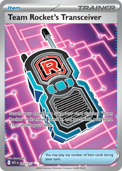 Team Rocket's Transceiver card image