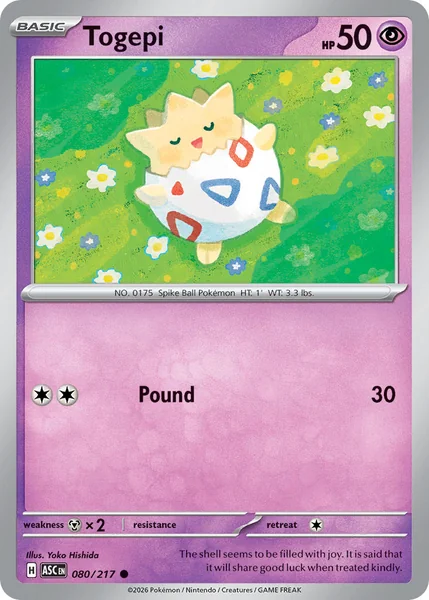 Togepi card image