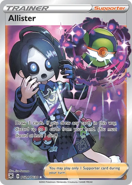 Allister card image