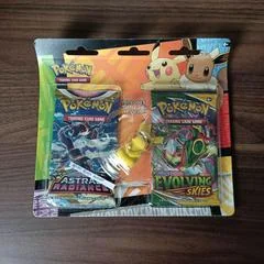 Back to School Pikachu Eraser 2-Pack Blister card image