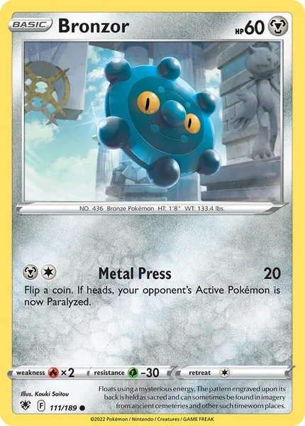 Bronzor card image