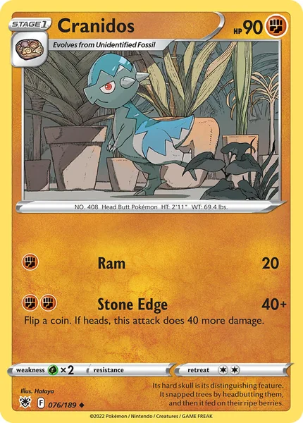 Cranidos card image