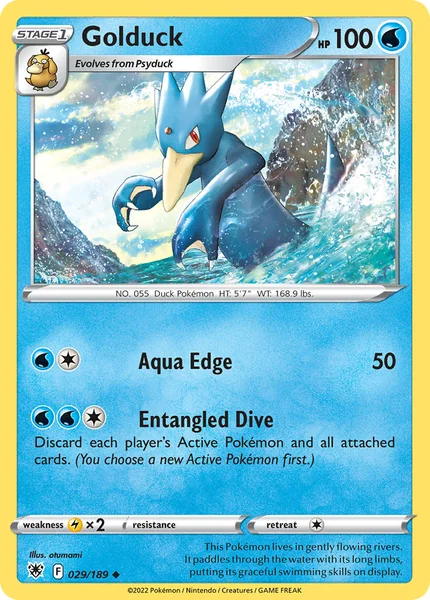 Golduck card image