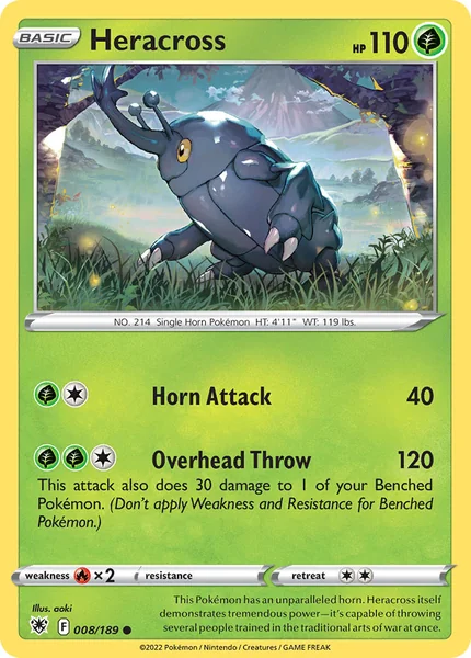 Heracross card image