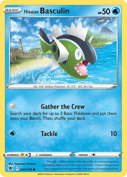 Hisuian Basculin card image