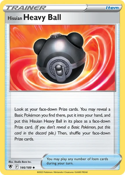 Hisuian Heavy Ball card image