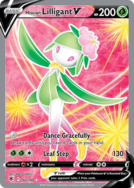 Hisuian Lilligant V card image