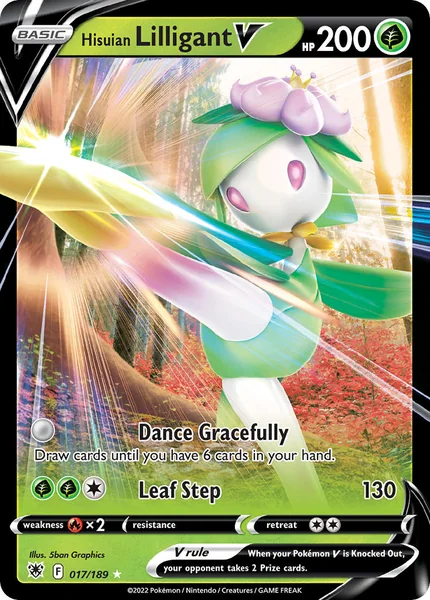 Hisuian Lilligant V card image