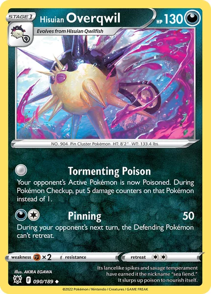 Hisuian Overqwil card image