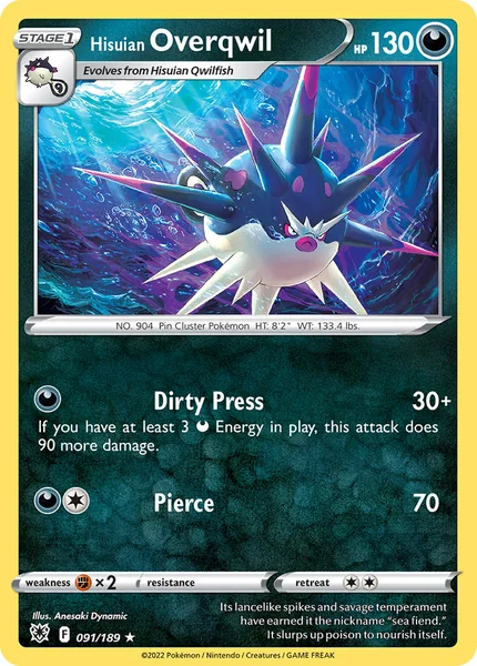 Hisuian Overqwil card image