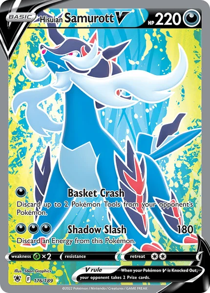 Hisuian Samurott V card image