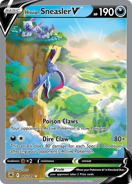 Hisuian Sneasler V card image