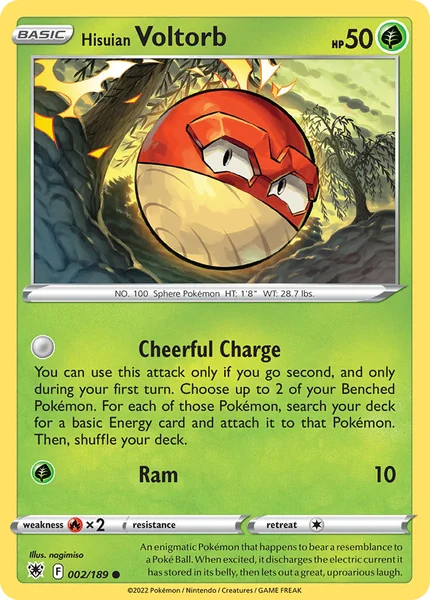 Hisuian Voltorb card image