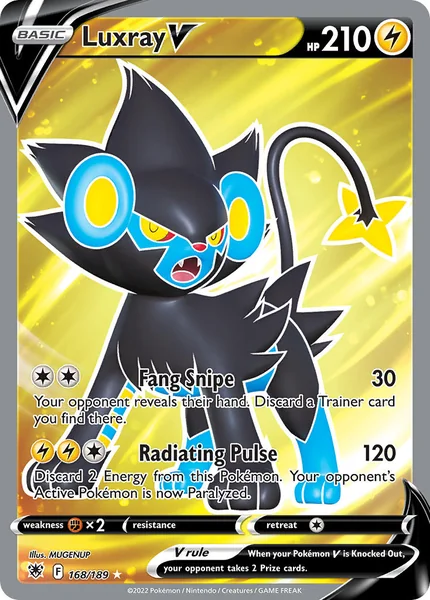 Luxray V card image