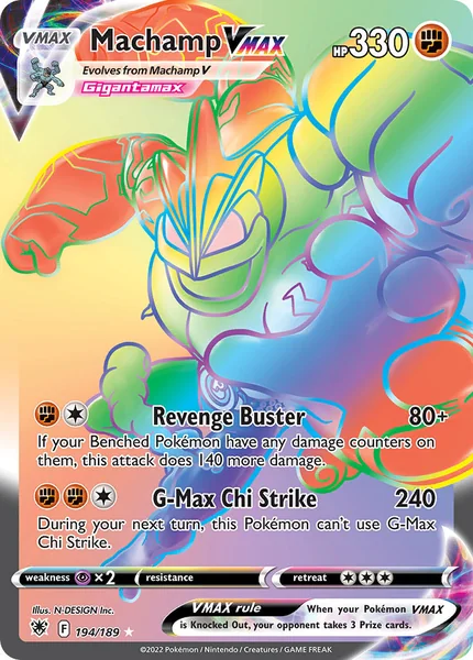 Machamp VMAX card image