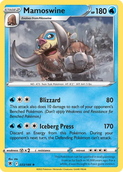 Mamoswine card image