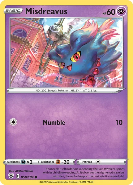 Misdreavus card image