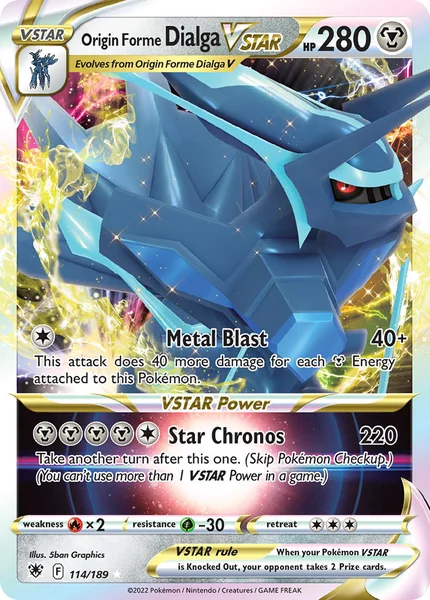 Origin Forme Dialga VSTAR card image