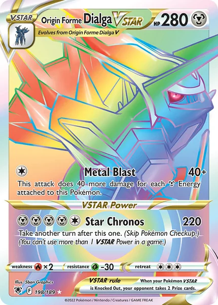 Origin Forme Dialga VSTAR card image
