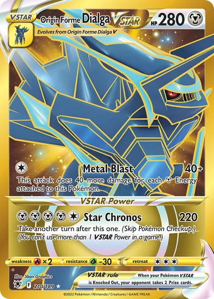 Origin Forme Dialga VSTAR card image