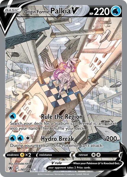 Origin Forme Palkia V card image