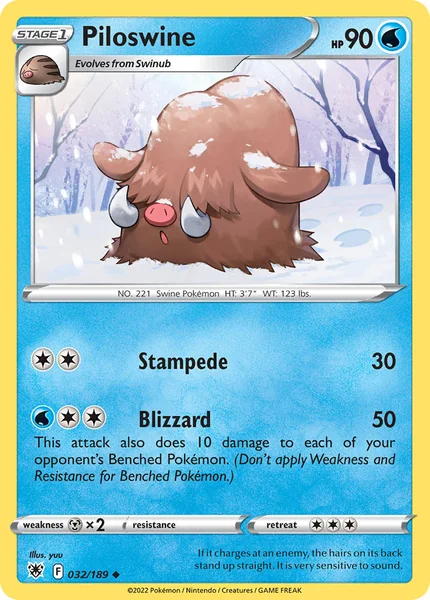 Piloswine card image