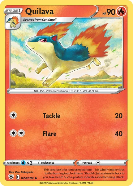 Quilava card image