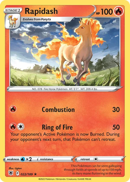 Rapidash card image
