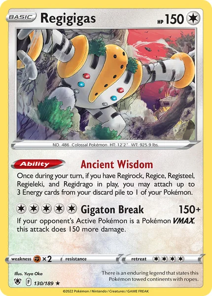 Regigigas card image