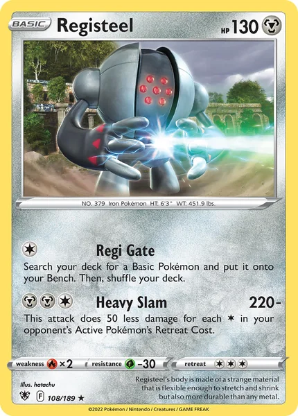 Registeel card image