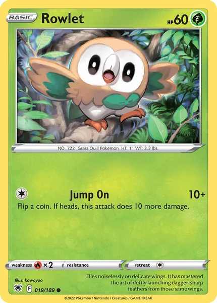 Rowlet card image
