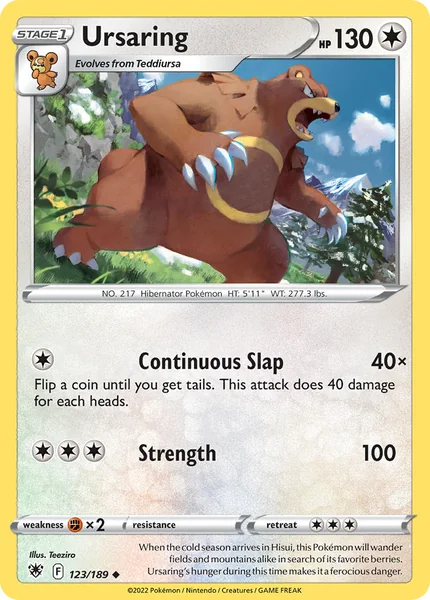 Ursaring card image