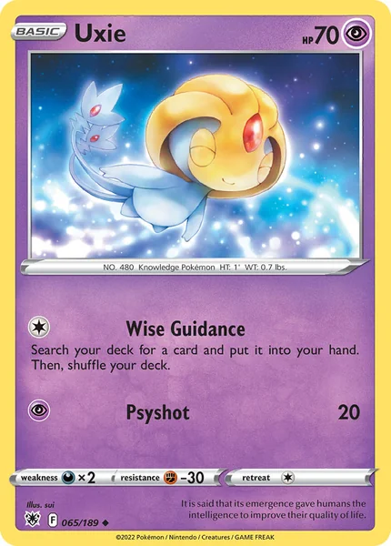 Uxie card image