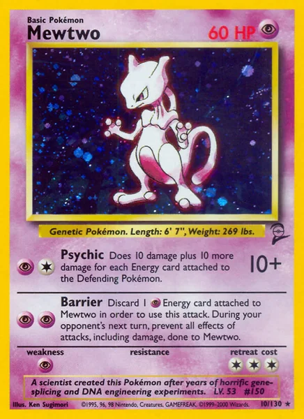 Mewtwo card image
