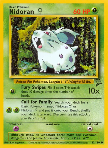Nidoran card image