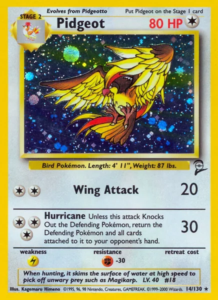 Pidgeot card image