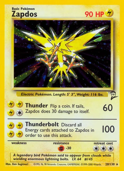 Zapdos card image