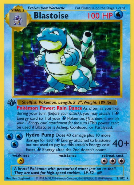 Blastoise card image