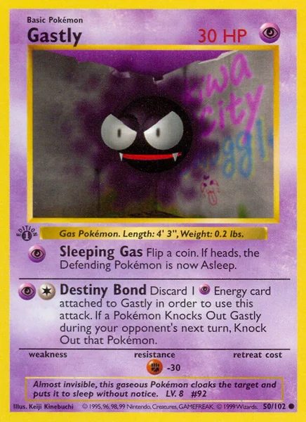 Gastly card image